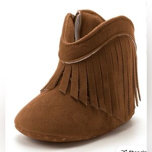 Absolutely Adorable Baby Girl / Boys Cowboy Tassels Booties / New packed